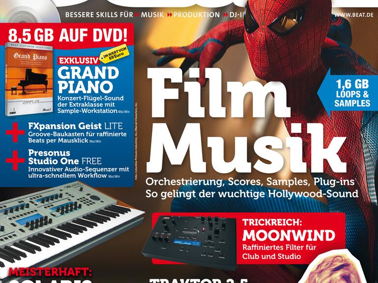<strong>Mit der aktuellen Ausgabe des Beat-Magazins 07-08|2012 erhalten Sie ein Grand Piano im Wert von 69 Euro</strong>