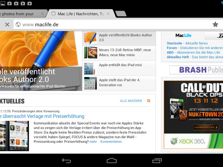 Das 16:9-Format eignet sich quer kaum zur Webnutzung.