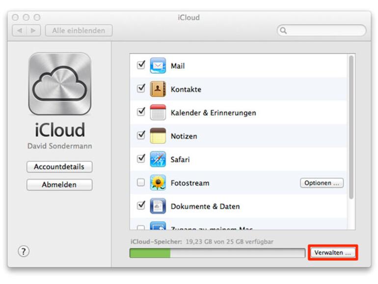 Daten aus der iCloud löschen Mac Life