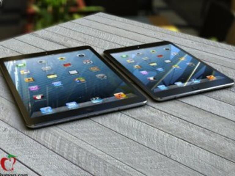 Das iPad 5 soll schrumpfen, dass iPad mini 2 ein Retina-Display bekommen.
