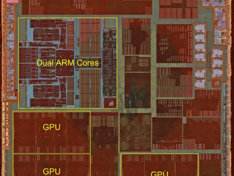 A6 Chip vom iPhone 5.
