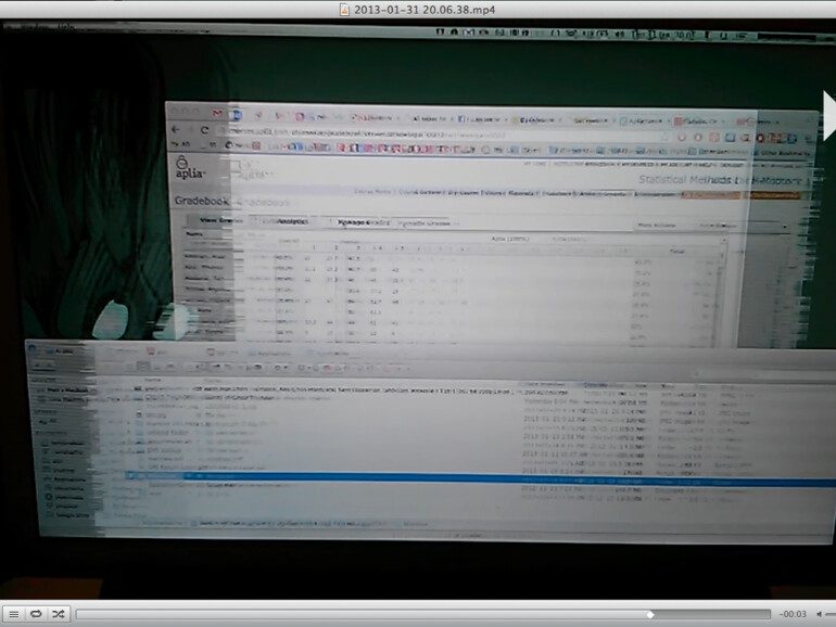 Ein Beispiel der vielfältigen Anzeigeprobleme mit den AMD-Prozessoren.
