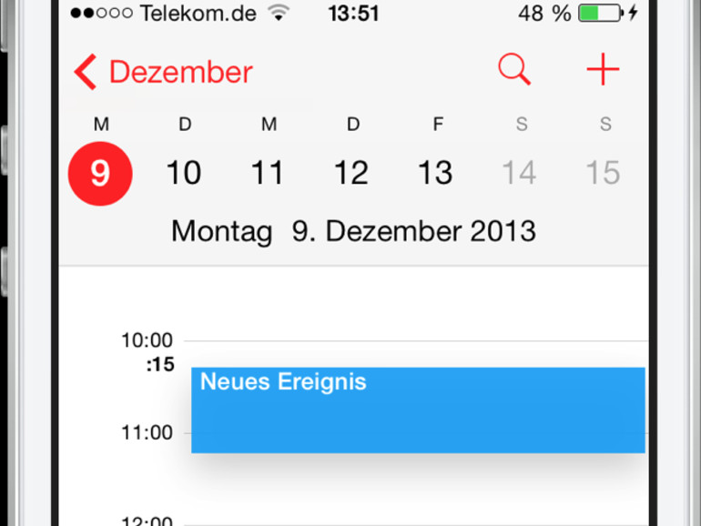So funktioniert die Kalender-App unter iOS 7  Mac Life