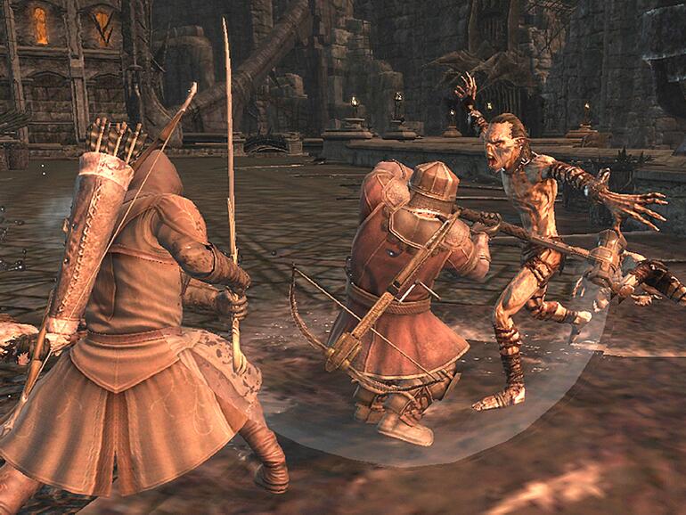 Die Texturen wirken manchmal etwas verwaschen