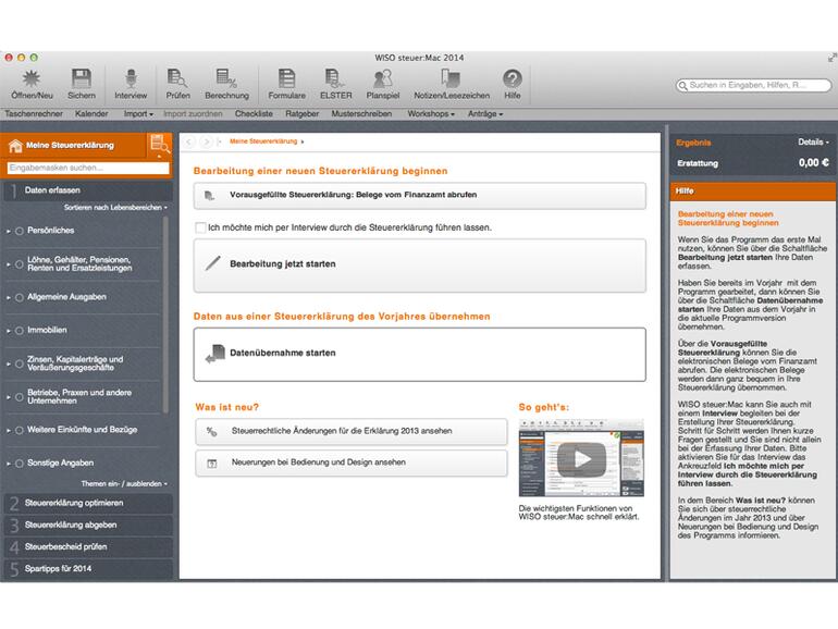 WISO Steuer ist schön anzusehen und perfekt in allen Steuerfragen.