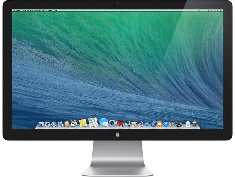 Der Platzhirsch für Mac-User ist natürlich das 27-Zoll-Thunderbolt-Display – nicht nur, weil es hervorragende technische Leistungen bietet, …