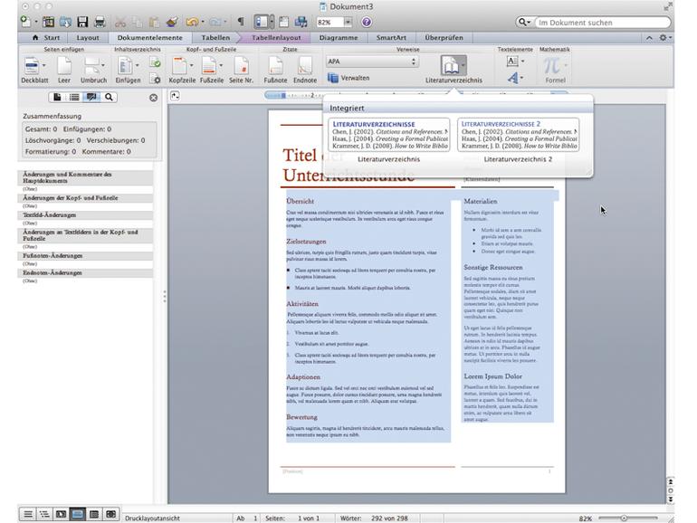 center on a page in word 2011 for mac