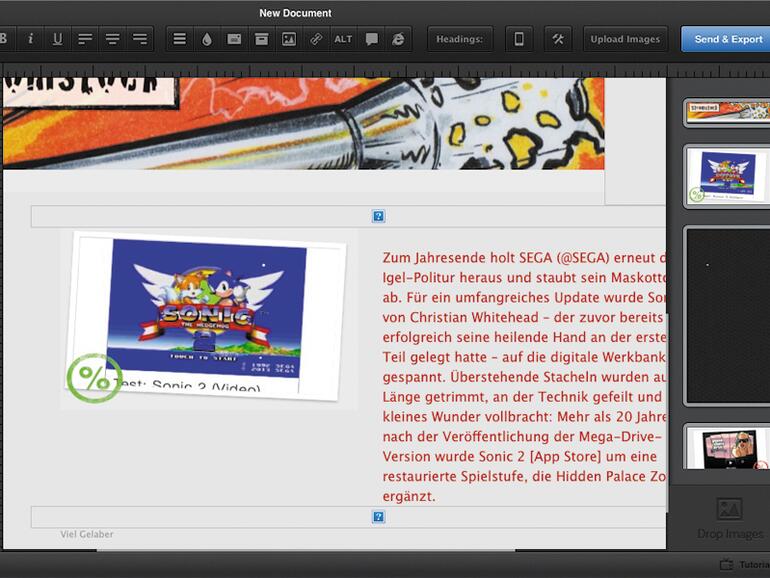 Das unausgegoren wirkende StampReady zeigt HTML-Vorlagen so an, wie diese sich auf verschiedenen Mobilgeräten darstellen.