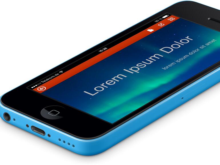 Die sehr einfache iOS-App von PowerPoint und Office 365 gibt es nur fürs iPhone.