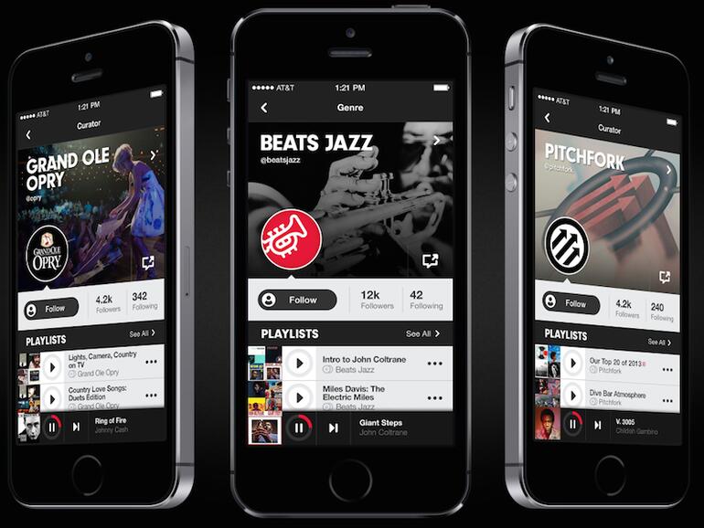 Beats Music: Schick, aber noch wenig Kunden. Ist diese App 3,2 Milliarden wert?