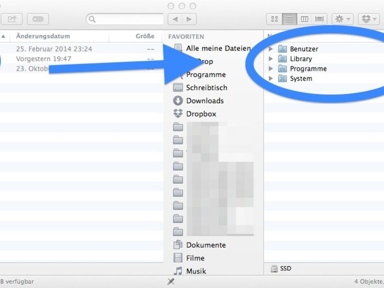 Einige Nutzer vermissen ihren Benutzer-Ordner im Finder. Nach den jüngsten Updates ist der einfach unsichtbar. Über einen Terminalbefehl kann man sich die Anzeige aber wieder wie gewohnt zurückholen.