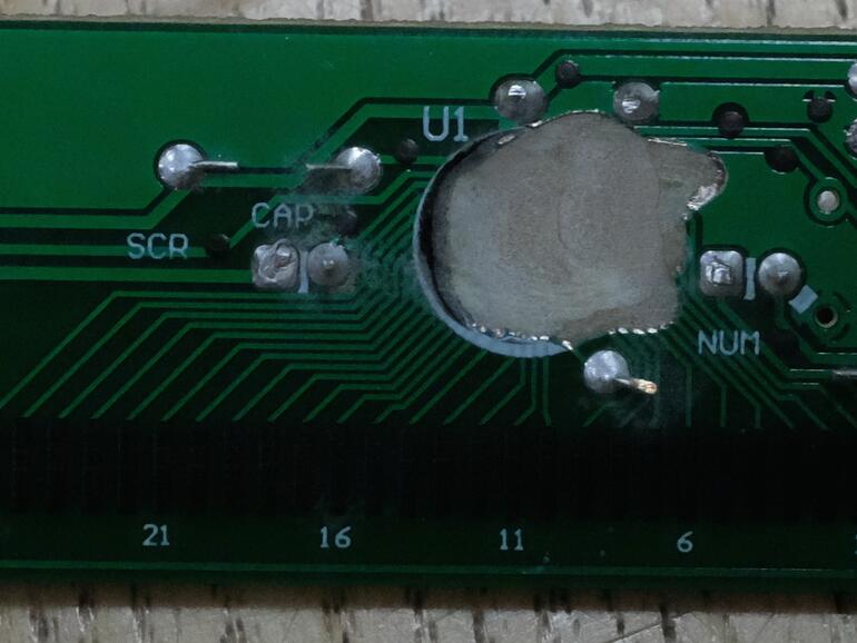 Zerstörter Tastatur-Controller von The Guardian