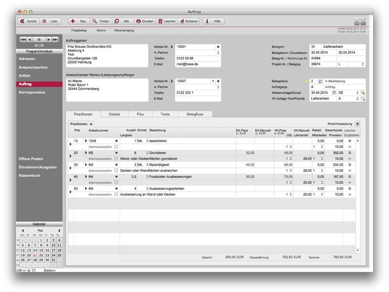 McBüro hat ein neues Design erhalten. Das frische Layout bietet eine bessere Übersicht.