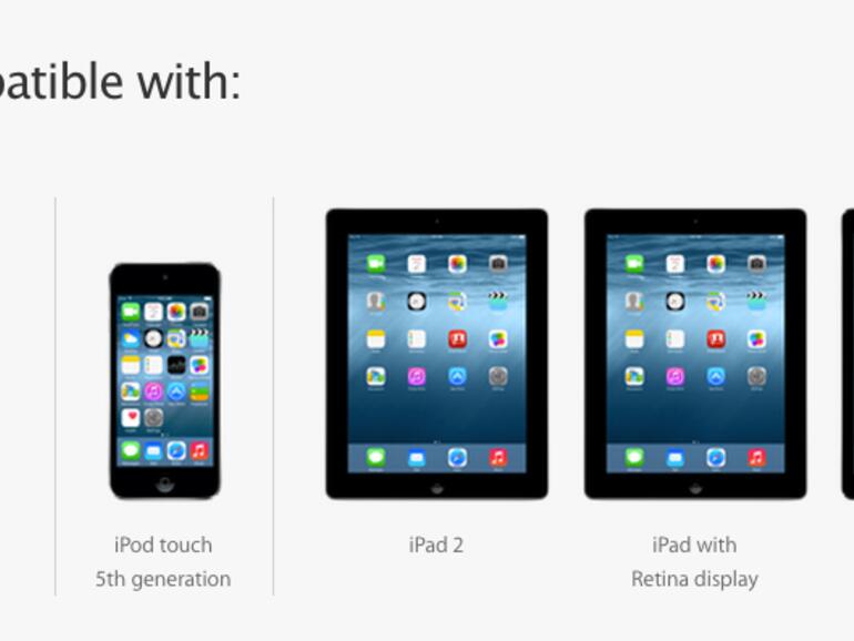 Bei den iOS-Geräten sind alle iOS-8-fähigen Modelle mit Ausnahme des iPad 2 Bluetooth-4.0-fähig.