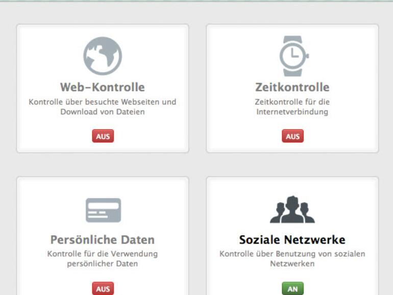 Die Kindersicherung ist eine der Zusatzfunktionen von Kaspersky Internet Security.