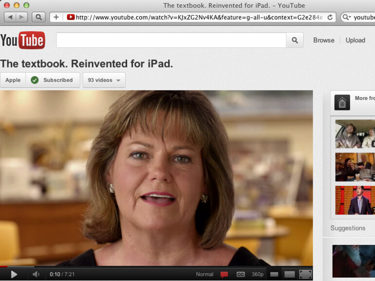 Alternative: YouTube HTML5