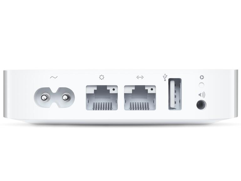 Apple AirPort Express Basisstation: Rückseite