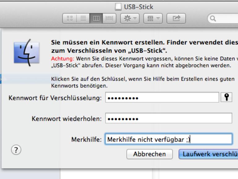OS X Mountain Lion: Externe Festplatten im Finder verschlüsseln | Mac Life