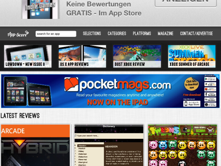 Wir haben auch eine App!