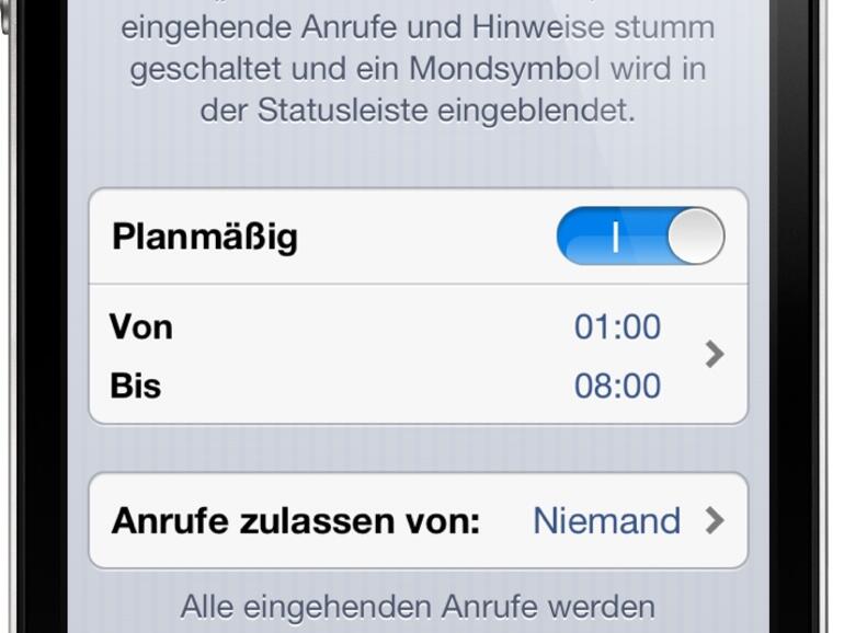 6. Der „Bitte nicht stören“-Modus