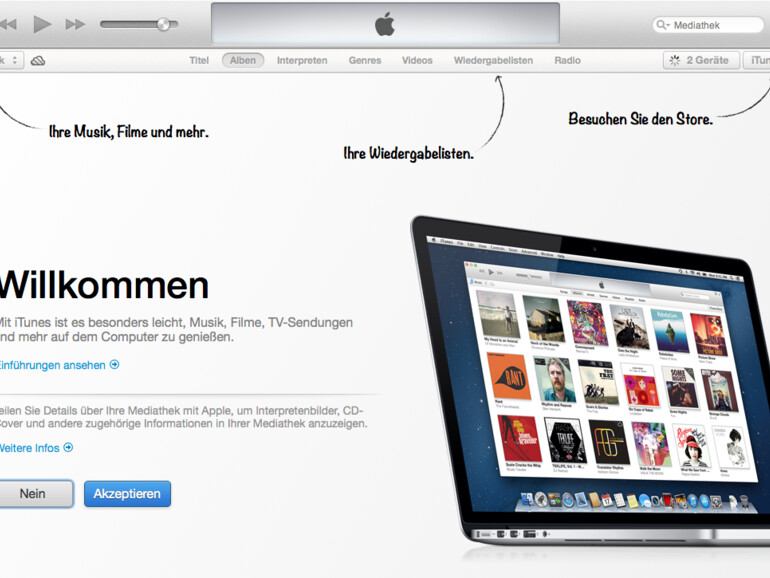 Hallo, iTunes 11!