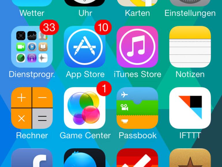 [Neu in iOS 7] Das Design