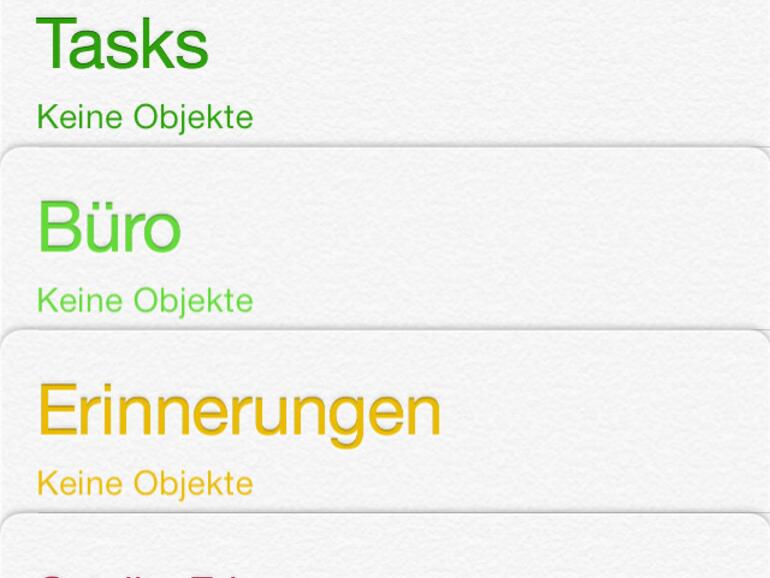 [Neu in iOS 7] Apple-eigene Apps im neuen Design