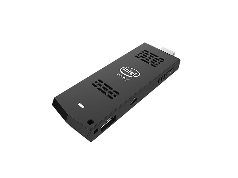 Intels Computer Stick ist in etwa so groß wie ein Smartphone und wird via HDMI an den Fernseher angeschlossen