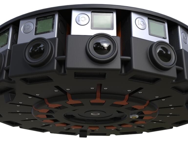 Die andere Halterung befindet sich bereits im Einsatz