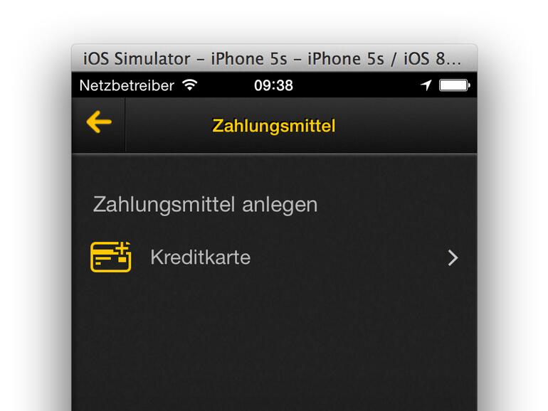 Karten eintragen ...