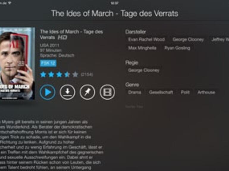 Eine hervorragende Anwendung für Filmfreunde: der „Film-Planer“ TodoMovies 3
