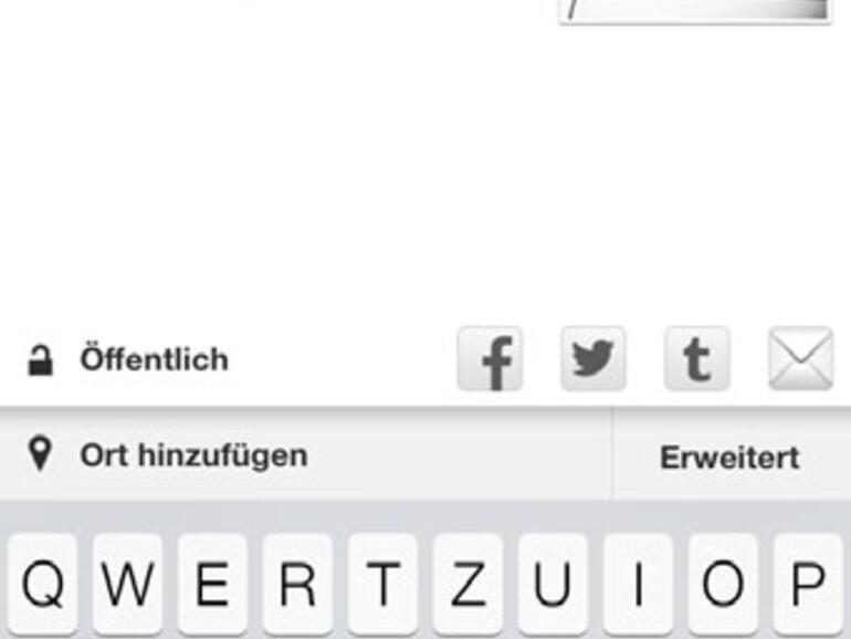 Mit der Flickr-App verpassen Sie Ihren Bildern Titel und Beschreibungen und teilen sie in anderen sozialen Netzwerken.