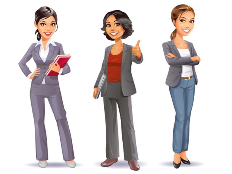 Die drei charmanten Assistentinnen Cortana, Google Now und Siri (v.l.n.r.)