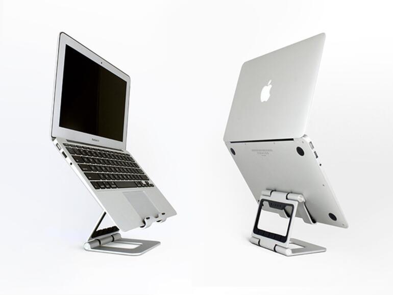 Ridge Stand mit MacBooks