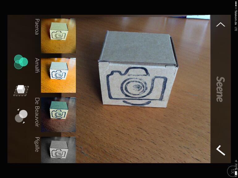 Seene 2 Beispielaufnahme