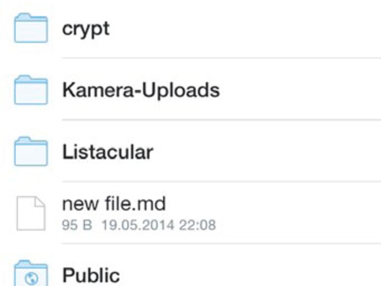 Dropbox verfügt über verschiedene Ansichten für Ihre Dateien und Bilder.