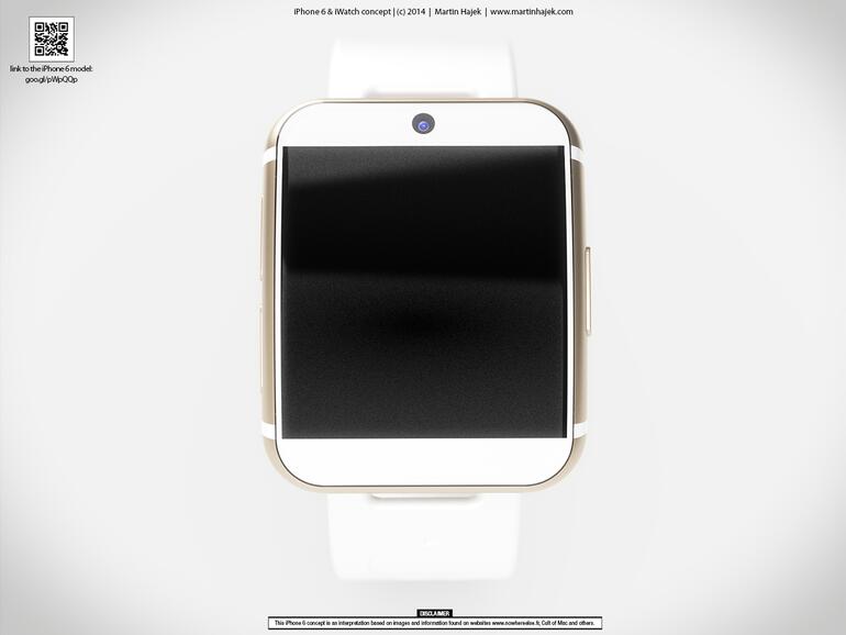 Die iWatch hat in Hajeks Vorstellungen ähnlich wie die aktuelle Samsung Gear 2 eine Kamera. 
