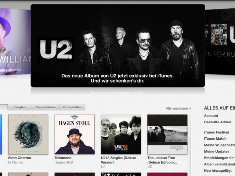 Schritt 1: Das U2-Album finden
