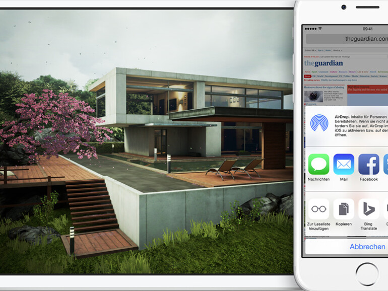 iOS 8 - seit gestern Abend als finale Version verfügbar