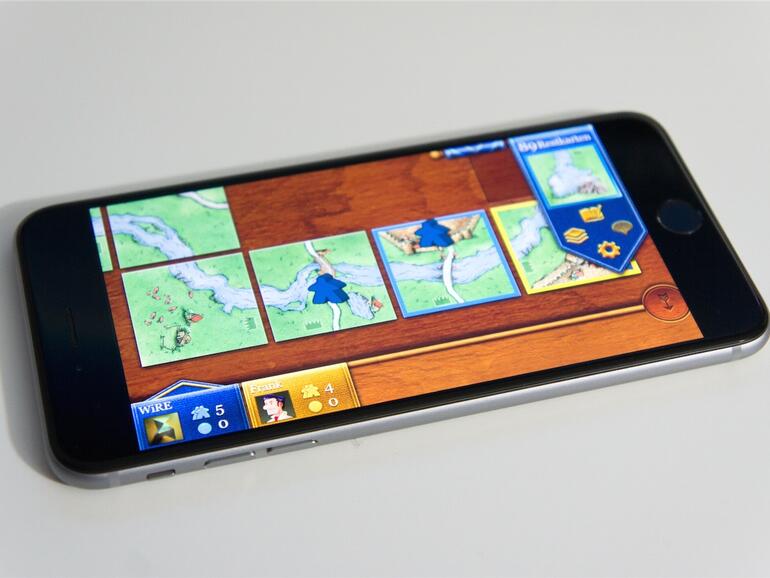 Verspielt: Spiele wirken auf dem XL-Display des iPhone 6 Plus beeindruckend