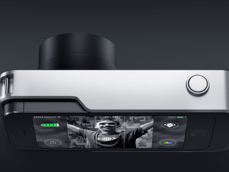 Relonch-Kamera mit iPhone