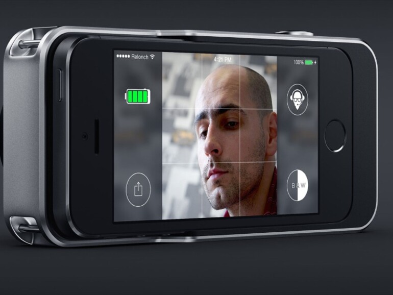 Relonch-Kamera mit iPhone