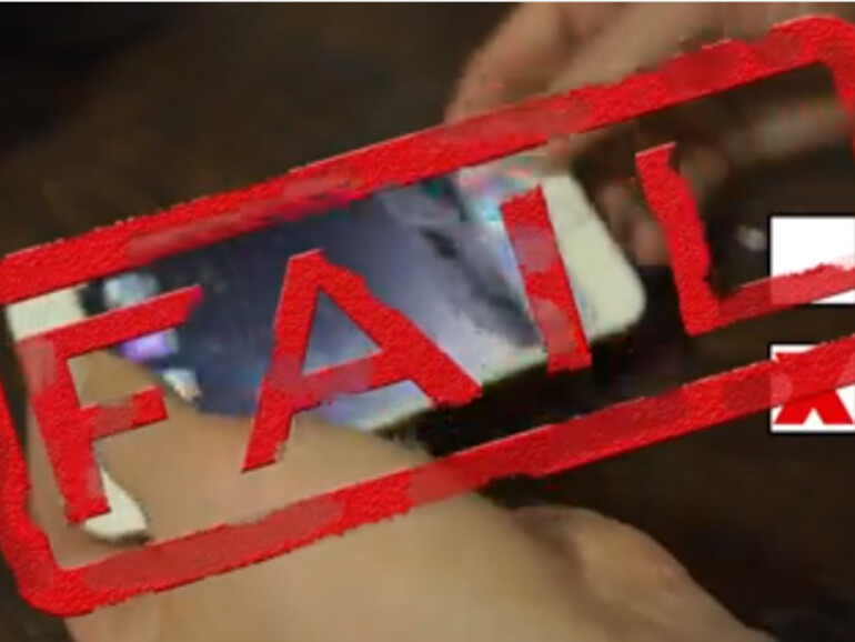 Ein Fall auf Beton bekommt dem iPhone 6 nicht gerade gut