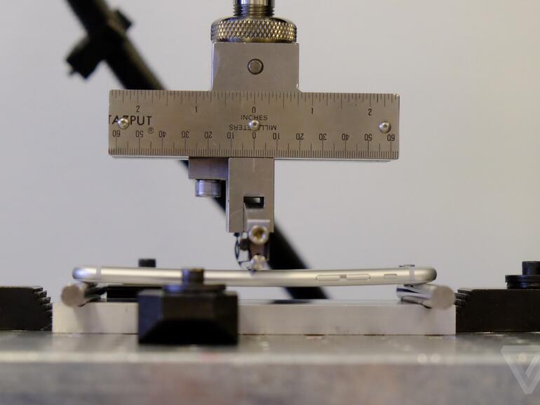 Der &quot;Bend-Test&quot; ist nur einer von 5 STress-Tests.