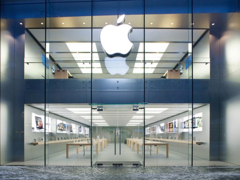 ... in der schicken Apple-Klinik