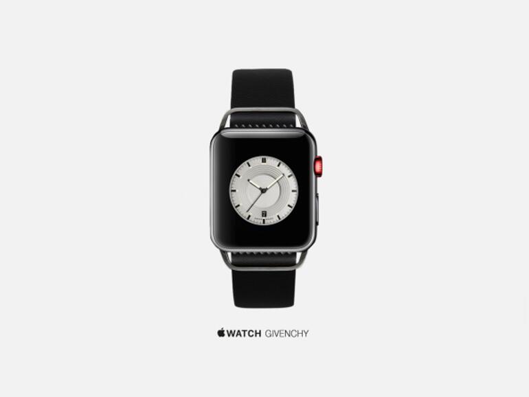 Die Apple Watch im Stil von Givenchy.