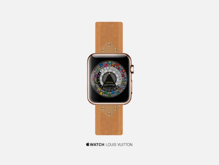 Die Apple Watch im Stil von Luis Vuitton.