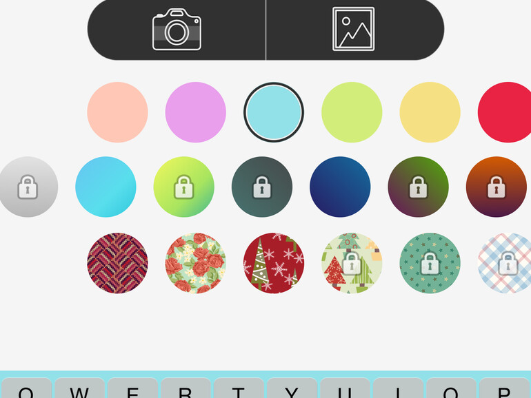Keyboard Skin erlaubt uns eigene Farbkompositionen...