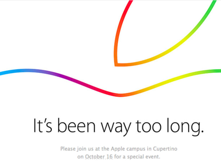 Am 16. Oktober stellt Apple neue Produkte vor