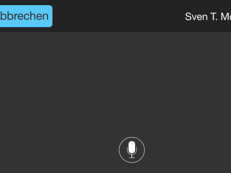 Auch ein Tap auf einen Eintrag in der Nachrichten-Übersicht fördert nicht den Text der Nachricht zu Tage. Stattdessen liest Siri den Text vor.